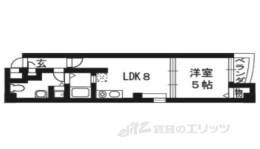 ＭＯＲＥ河原町１間取り図面