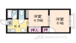 竹殿ハイツ間取り図面