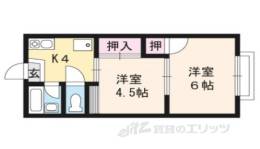 竹殿ハイツ間取り図面