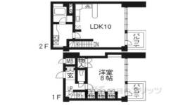 ヴェルビュ二条城東間取り図面