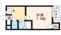 ハイツコスモスエイト２間取り図面