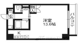 アネックス西院間取り図面