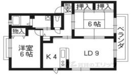 レメゾンベアト２号棟間取り図面