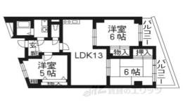 ハイエスト・桂間取り図面
