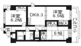 デンクマール７０間取り図面