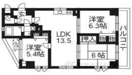 クレードル桂川間取り図面