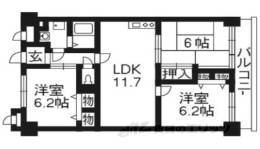 クレードル桂川間取り図面