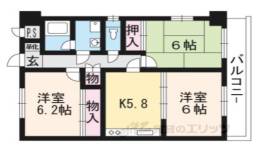 ノースリバー奥ノ防間取り図面