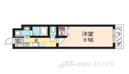 ヒーリングコート御所西　間取り図面