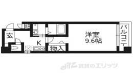 ビレイユ真英富小路高辻　間取り図面