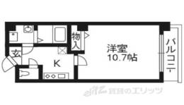 ビレイユ真英富小路高辻　間取り図面