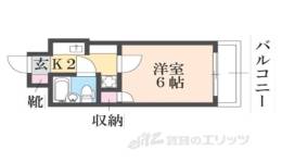 ホーユウコンフォルト京都伏見間取り図面