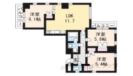 アレックス堀川寺之内間取り図面