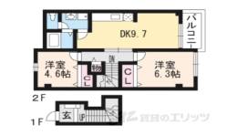 ソレアード小野Ａ棟間取り図面