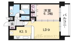 プレサンス京大南間取り図面