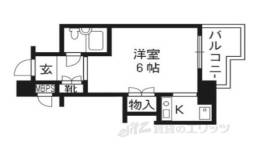Ｄｅ’ｌｅａｄ京都東洞院間取り図面