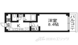 プレイル御池間取り図面