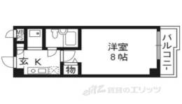 パラドール西院PART１間取り図面