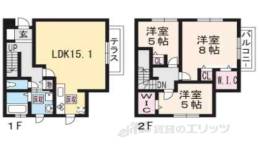 シャーメゾン鞍馬口間取り図面