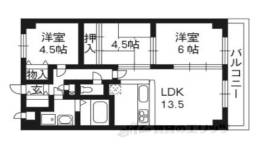 セントフローレンスパレス桂間取り図面