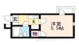 レオパレスＲＸ山科間取り図面