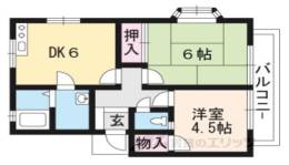 レピュートＫ間取り図面