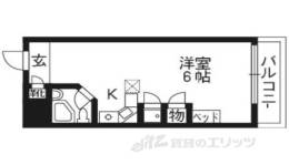 ラ・パルフェ・ド・レジェール５０６号室間取り図面