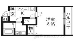 ラトゥール綾小路間取り図面