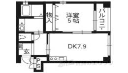 パセオ・アグラシオン今出川間取り図面
