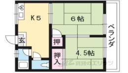 修学院ローズハイツ間取り図面