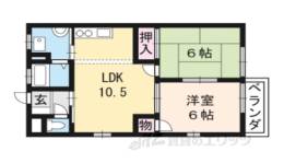 サンハイツセタ２間取り図面