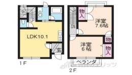 貸家間取り図面