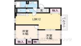 パストラル西向日間取り図面