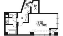 セントエルモ三条間取り図面