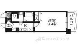 ジュネス四条烏丸間取り図面
