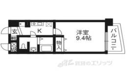 ジュネス四条烏丸間取り図面