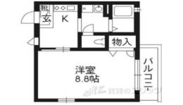 ラフォーレ西ノ京２間取り図面