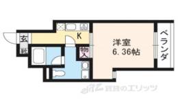 ＨＦ河原町二条レジデンス間取り図面