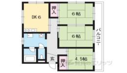 ハイツ渡浜間取り図面