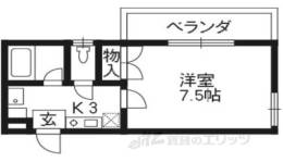 イデアーレ嵯峨間取り図面