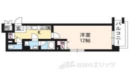 ＶＩＡ花見小路間取り図面