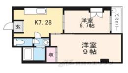 ラ・ぺリオ醍醐間取り図面
