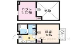 ロフティ北白川間取り図面