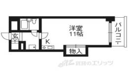 ソレアード西大路五条間取り図面