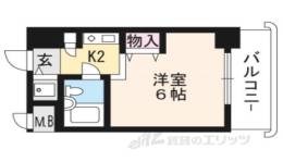 ロイヤル上京間取り図面