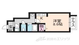 ヴェルドミール嵯峨野間取り図面