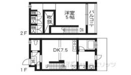 Ｐａｌａｚｚｏ　ｄｉ　Ｒａｔｔｉ間取り図面