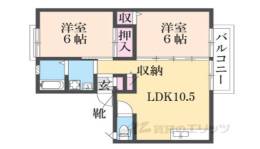 エルクルーセ西賀茂間取り図面