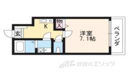 プチ・フルール嵐山間取り図面