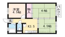 コーポサニー間取り図面